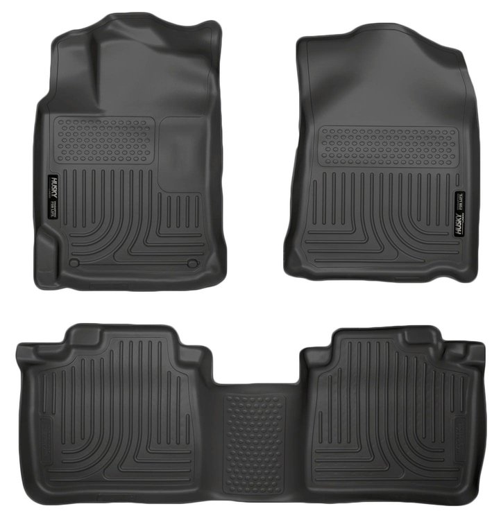 99551 WeatherBeater Front & 2nd Row Floor Liners for 2010-2015 Lexus RX350 and 2010-2015 Lexus RX450h [Black]
