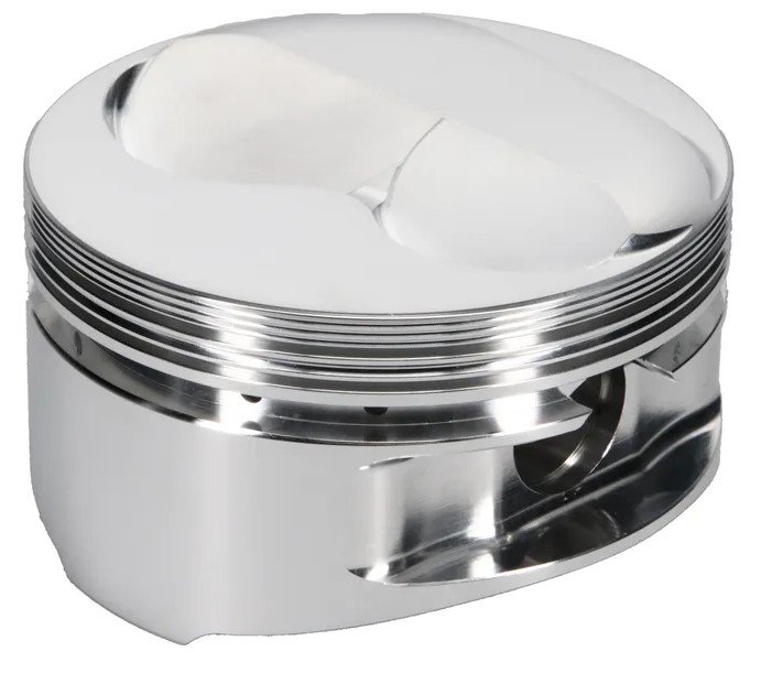 Left Side Forged Dome Piston for 422 ci. Small Block Chevy 4.165 in. Bore, 3.875 in. Stroke (400 ci. Block)