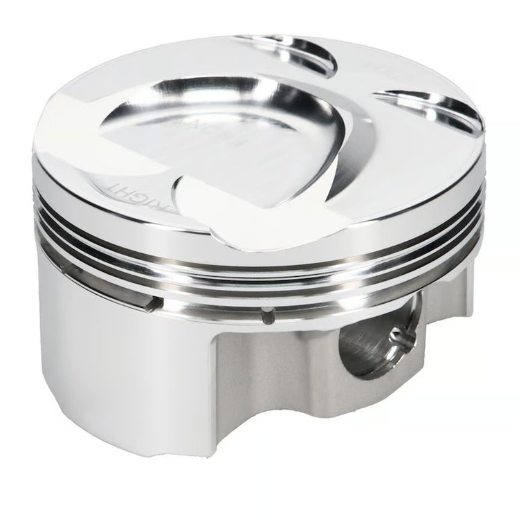 346348 Piston Set, Nissan VR30DDTT, Dome, 3.386 Bore, 1.158 CD, 0.905 Pin, Set of 6