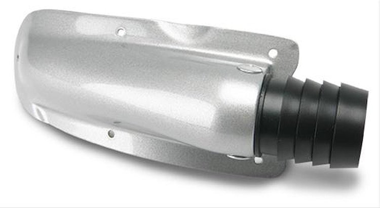Air Piece, Side Mount, SS Air, Fl Black
