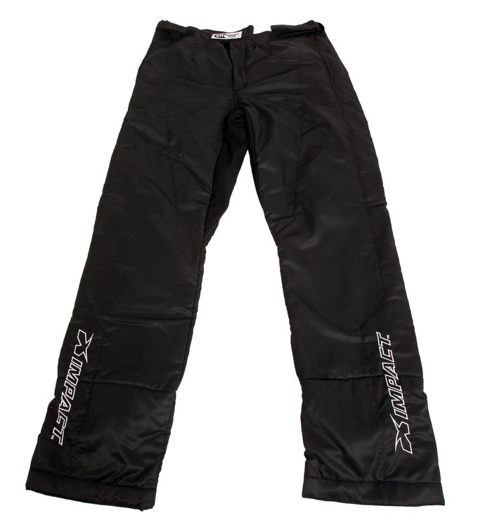 Racer 2.4 Two-Layer Driving Pants for Weight-Conscious Drivers [Nomex, Black, X-Large]