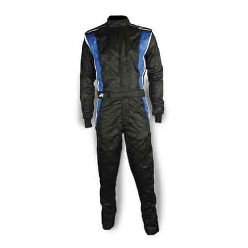 Phenom DS 2-Layer Suit Medium - Black/Blue
