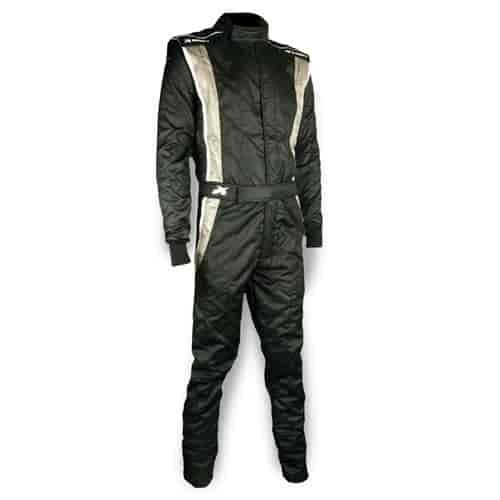 Phenom DS 2-Layer Suit Large - Black/Gray