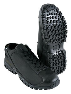 Leather Garage Shoes Black