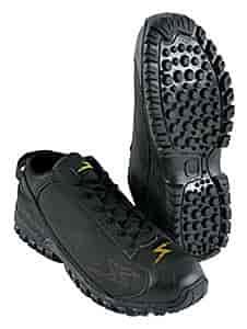 Leather Garage Shoes Black
