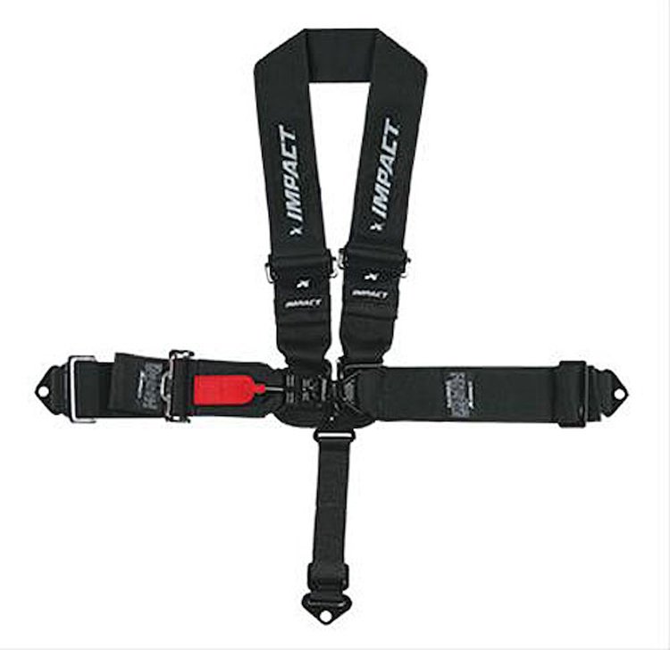 5-Way Latch & Link Harness Wraparound Shoulder Belts