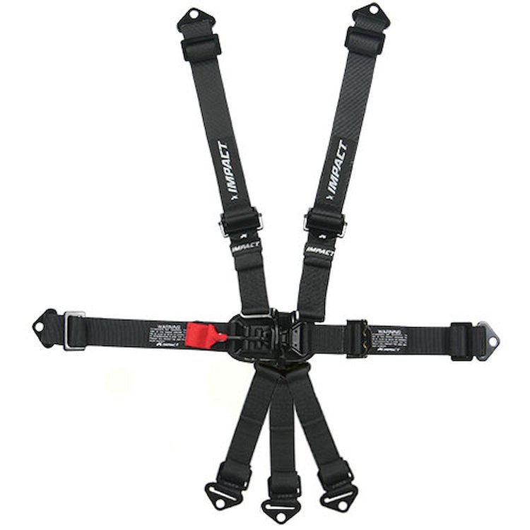7-Way Latch & Link Harness Wraparound Shoulder Belts