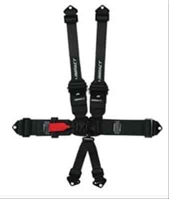 Restraint, 2 in. Cam, PU Both Lap, Individual Shoulder, 6-Point, SFI 16.5