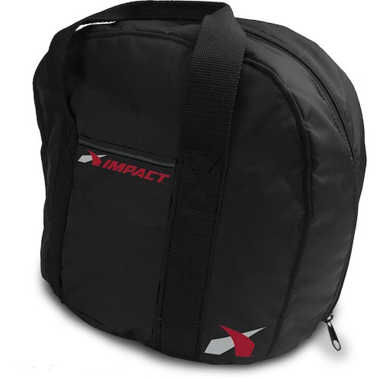 Black Helmet Bag Black/Red