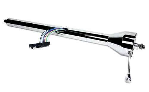 Universal Straight Floor Mount Steering Column Length: 35"