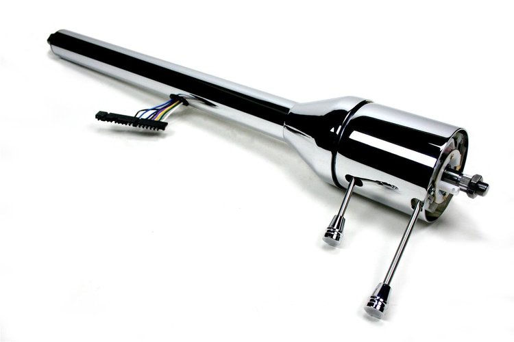 55-56 Chevy w/CCI Rack Tilt Chrome Column