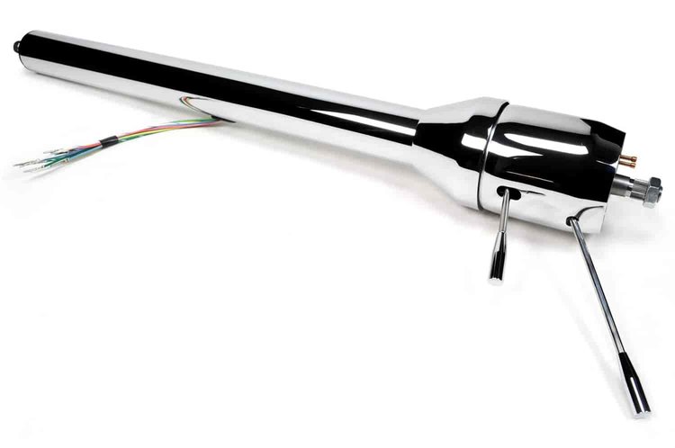 Steering Column Tilt 1965-66 Mustang Ford Shaft Chrome CUSTM