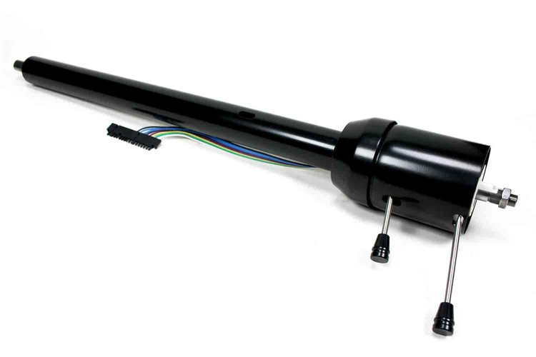 CUSTOM 65-66 Impala Tilt Black Powder Coated Column