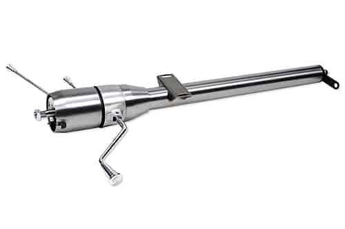 CUSTOM 1976-77 Ford Bronco Tilt Column Shift Steering Column - Paintable Steel