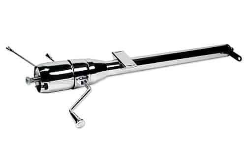 CUSTOM 1976-77 Ford Bronco Tilt Column Shift Steering Column - Chrome