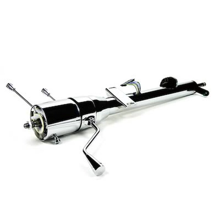 55-56 Chevy w/CCI Rack Tilt Column Shift Steel Column