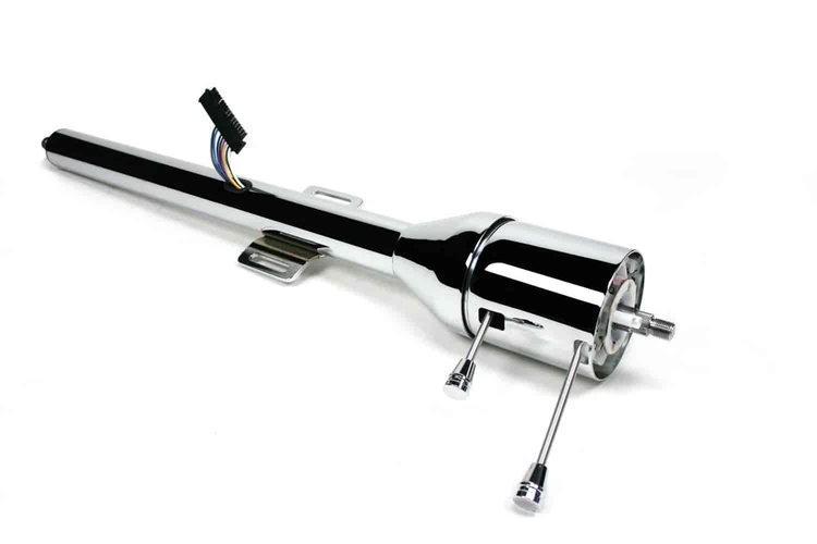 Steering Column Tilt 73-77 Ford Trk Ford Shaft Chrome CUSTOM