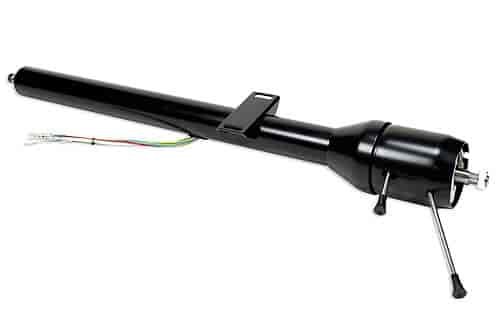 CUSTOM 1974-75 Ford Bronco Tilt Floor Shift Steering Column - Black