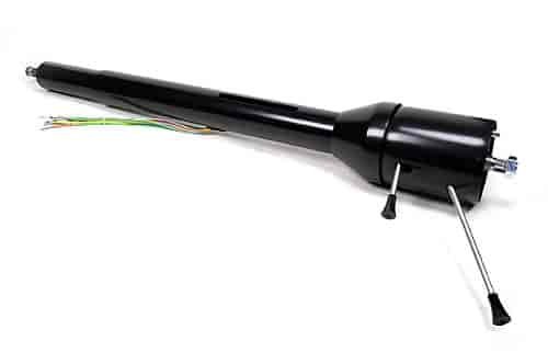Steering Column Tilt Cllps 68-69 Mstng Ford Shft Black CUSTM