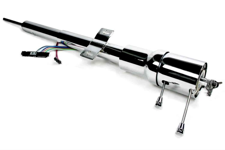 Steering Column Ignition Tilt 70-74 Cuda Chrome CUSTOM