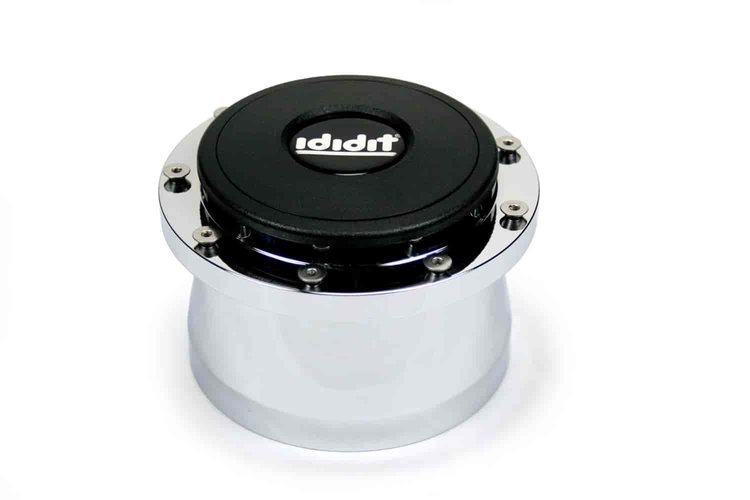 9-Bolt Chrome Adapter - w