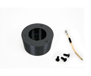 Black Powder Coated 3-Bolt Adapter 1970-74 Cuda/Challenger