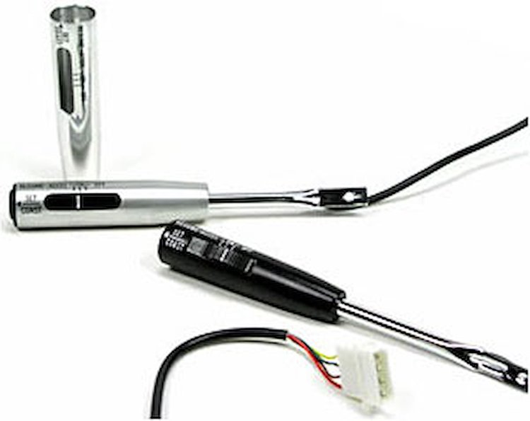 Cruise Control Lever Cover Brushed Aluminum