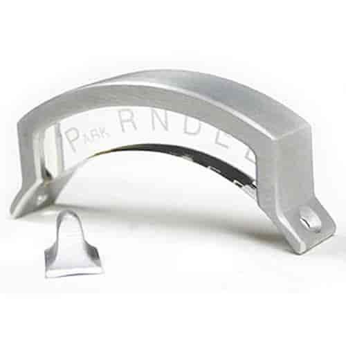 3-Speed Shift Indicator with Pointer & Housing Acrylic with Brushed Aluminum