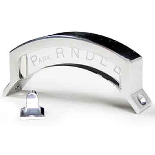 3-Speed Shift Indicator with Pointer & Housing Acrylic with Polished Aluminum