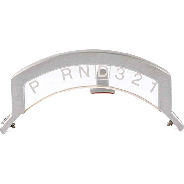 4-Speed Shift Indicator with Pointer & Housing Acrylic with Brushed Aluminum