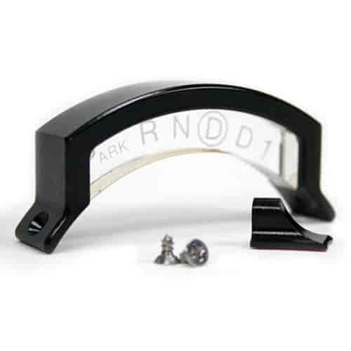 4-Speed Shift Indicator with Pointer & Housing Acrylic with Black Powder-Coated Housing