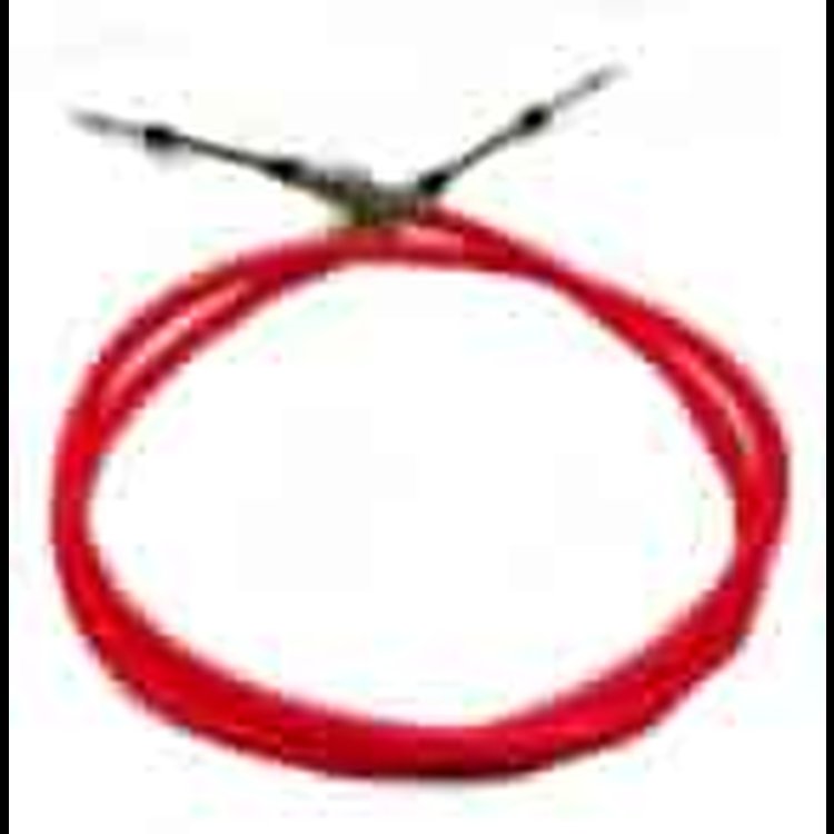 Automatic Transmission Shifter Cable, 6 ft. [Stud/Threaded Ends, Black Jacket]