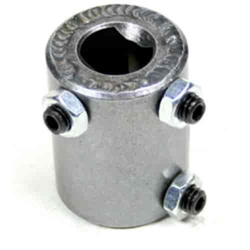 11/16"-36 x 3/4" Smooth Bore Coupler Natural finish