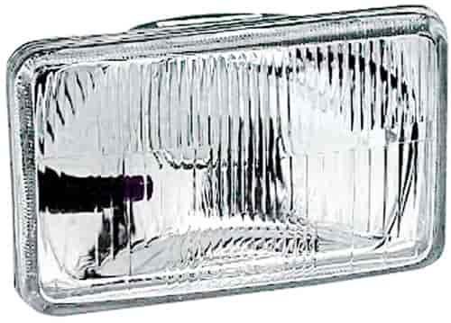 4" x 6" Rectangular Conversion Headlight Plain does not include bulb