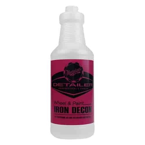 Pre-Labeled Iron Decon Bottle - 32 oz.
