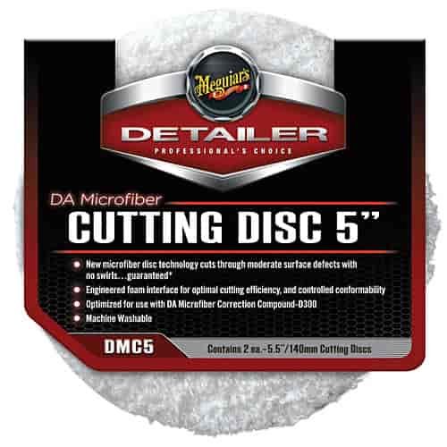 Dual Action Microfiber Cutting Discs 5" Dia.
