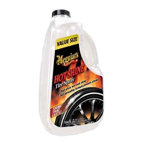 Hot Shine High Gloss Tire Spray 64 OZ Bottle