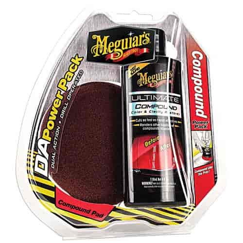 Dual Action Compound Power Pack Includes Ultimate Compound and Compound Pad