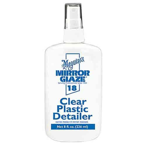 M18 Mirror Glaze Clear Plastic Detailer 8 OZ