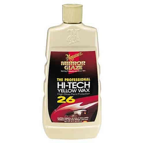 M26 Mirror Glaze Hi-Tech Yellow Wax Liquid 16 OZ