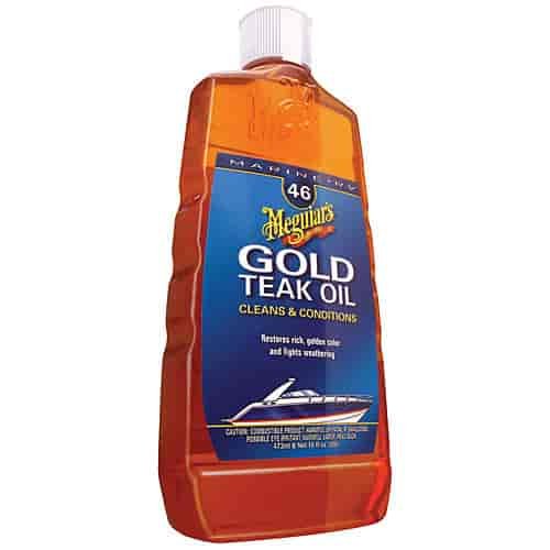 Boat and RV Gold Teak Oil 16 OZ