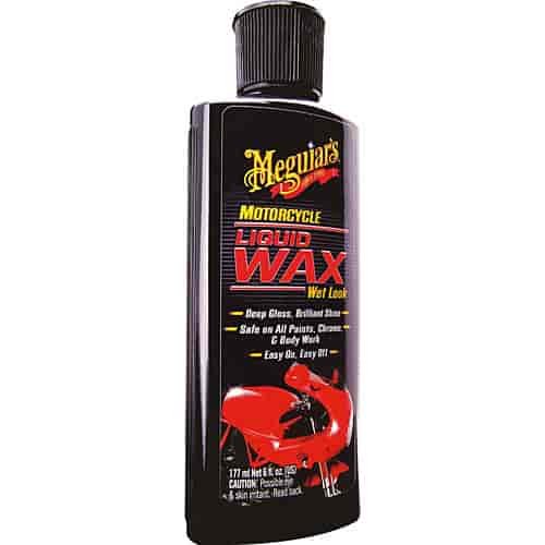 Motorcycle Liquid Wax Wet Look 6 OZ
