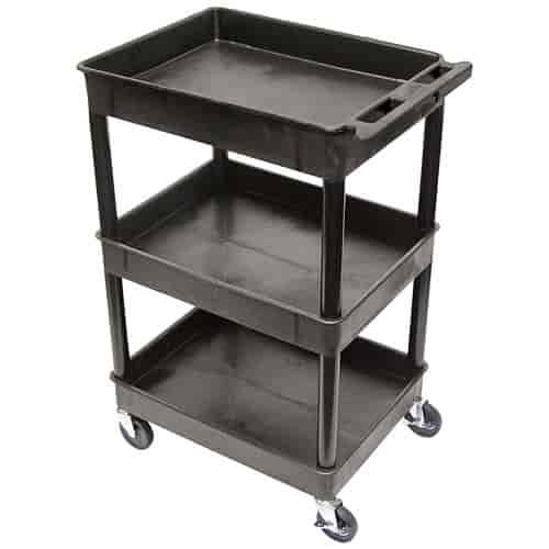 Detailing Cart 3 Deep Shelves