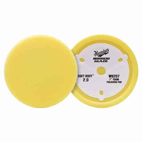 Mirror Glaze Soft Buff 2.0 Foam Polishing Pad 7" Dia.