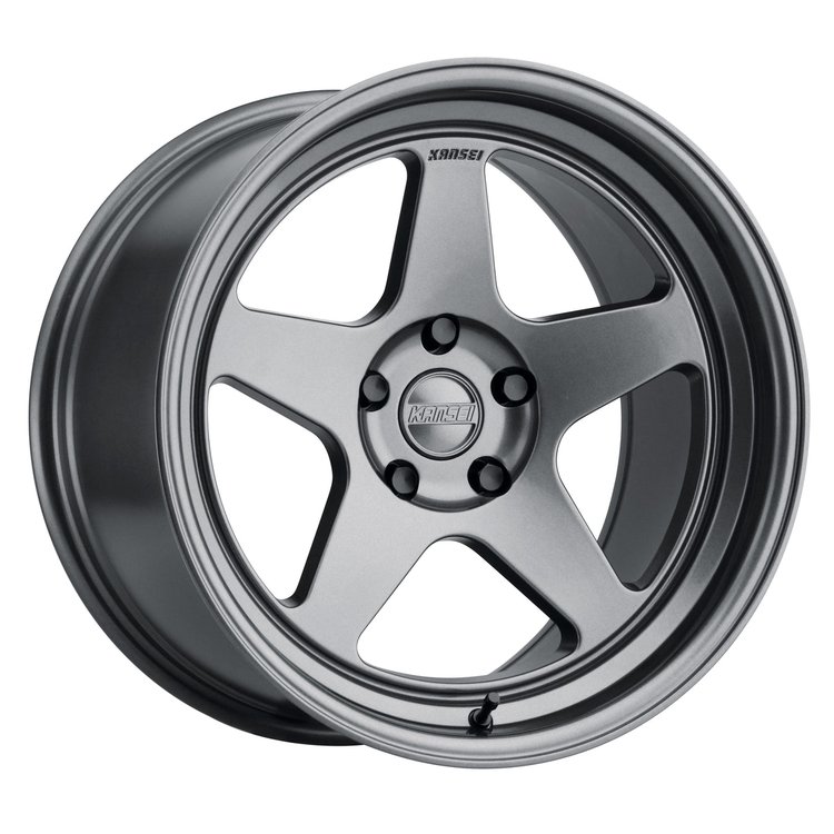 K12G KNP Wheel, Size: 17" x 9", Bolt Pattern: 5 x 114.300 mm, Backspace: 5.87" [Finish: Gunmetal]