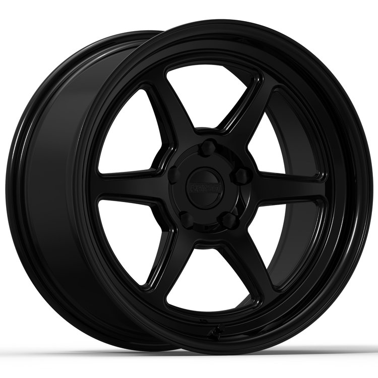 K14MB ROKU Wheel, Size: 17" x 8.50", Bolt Pattern: 5 x 139.700 mm, Backspace: 4.75" [Finish: Matte Black]
