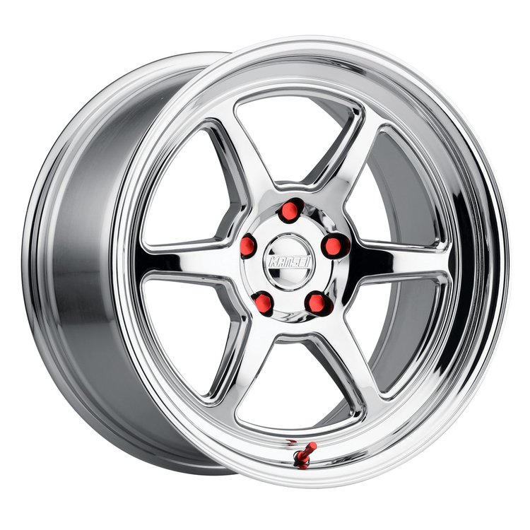 K14X ROKU Wheel, Size: 18" x 10.50", Bolt Pattern: 5 x 114.300 mm, Backspace: 6.22" [Finish: Chrome]