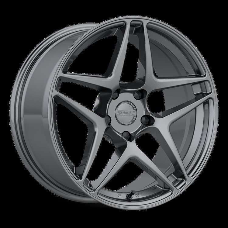 K15G ASTRO Wheel, Size: 19" x 8.50", Bolt Pattern: 5 x 112 mm, Backspace: 6.13" [Finish: Gunmetal]