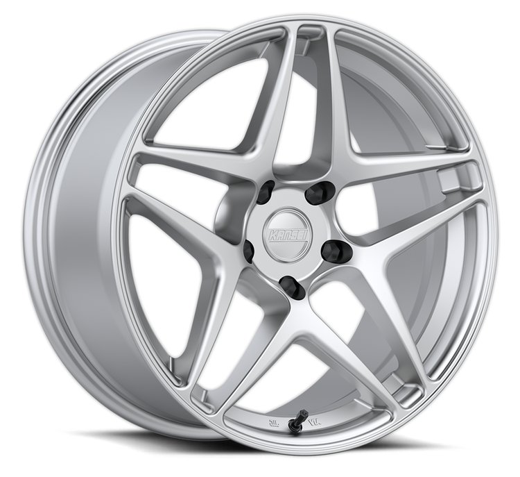 K15H ASTRO Wheel, Size: 18" x 9", Bolt Pattern: 5 x 100 mm, Backspace: 5.87" [Finish: Hyper Silver]