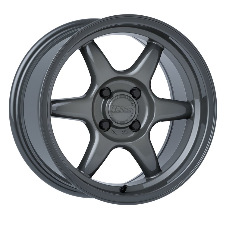 K11G-158010+25 K11G-TANDEM Wheel [Size: 15"x8"] Gloss Gunmetal Finish